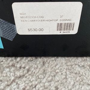 MCM high top sneaker